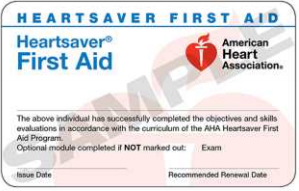 heartsaver First Aid